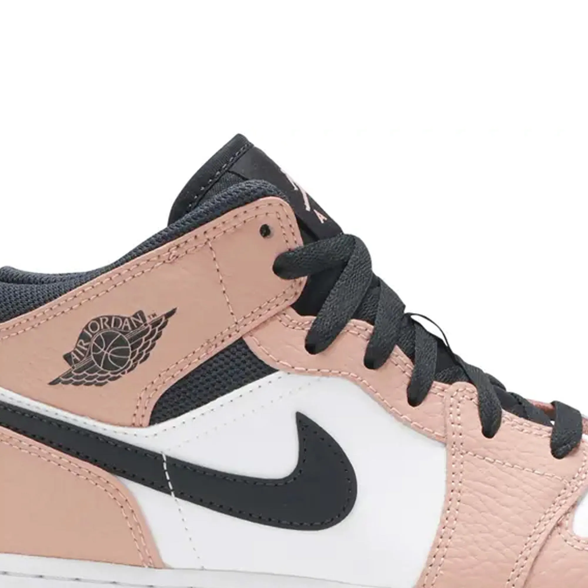 Air Jordan 1 Mid 'Pink Quartz' GS