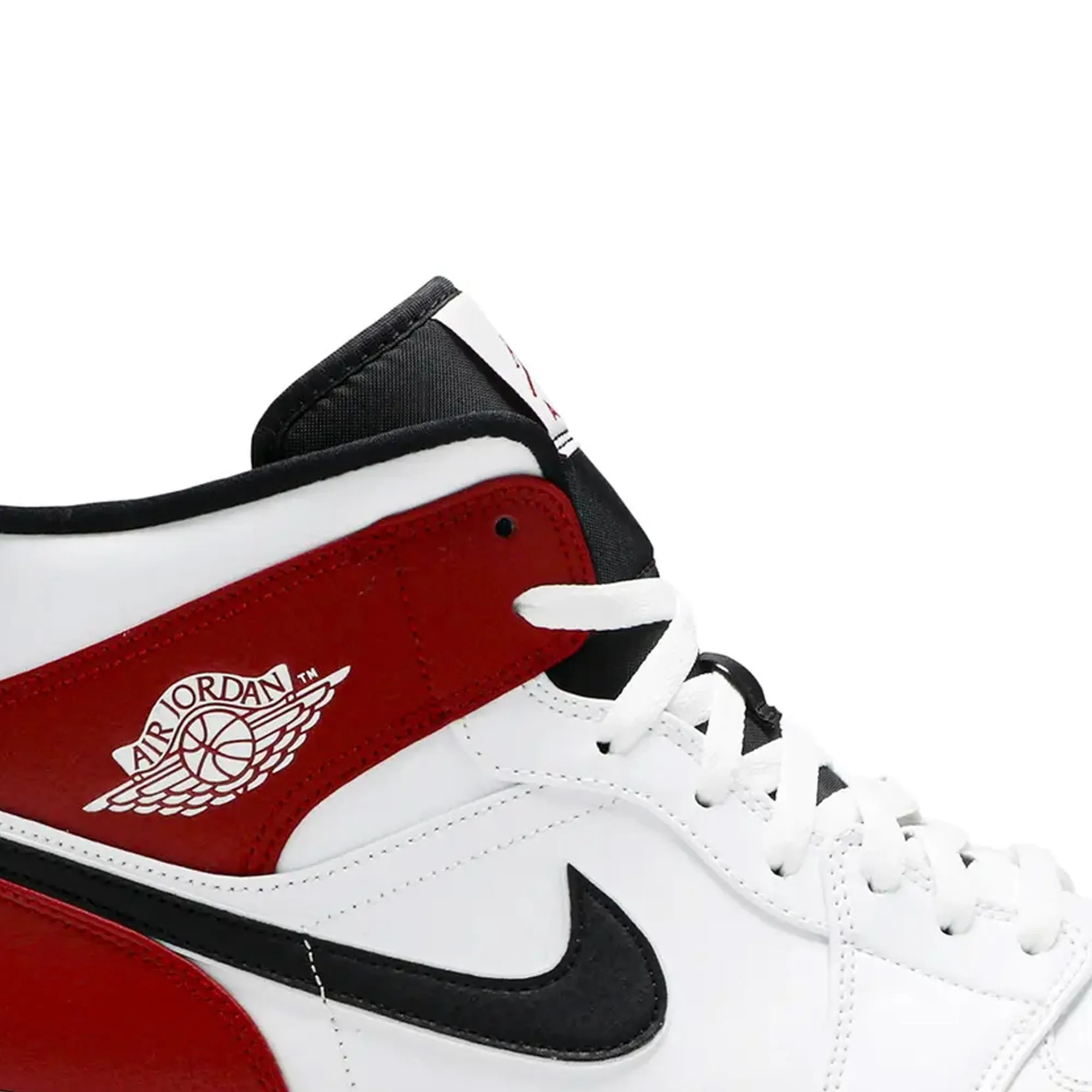 Air Jordan 1 Mid 'White Black Gym Red' (2019)