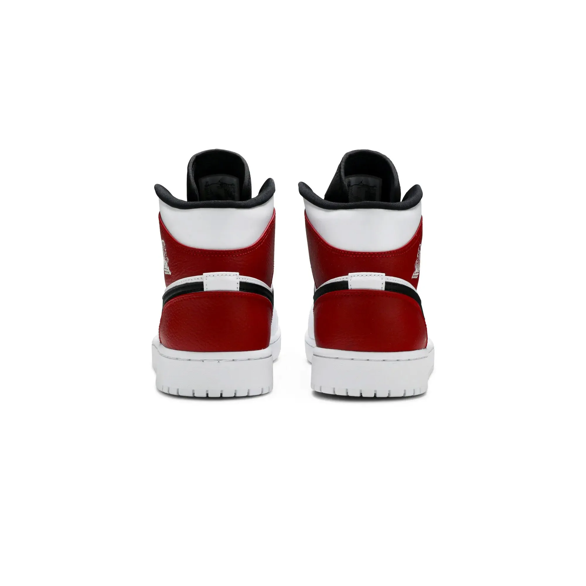 Air Jordan 1 Mid 'White Black Gym Red' (2019)