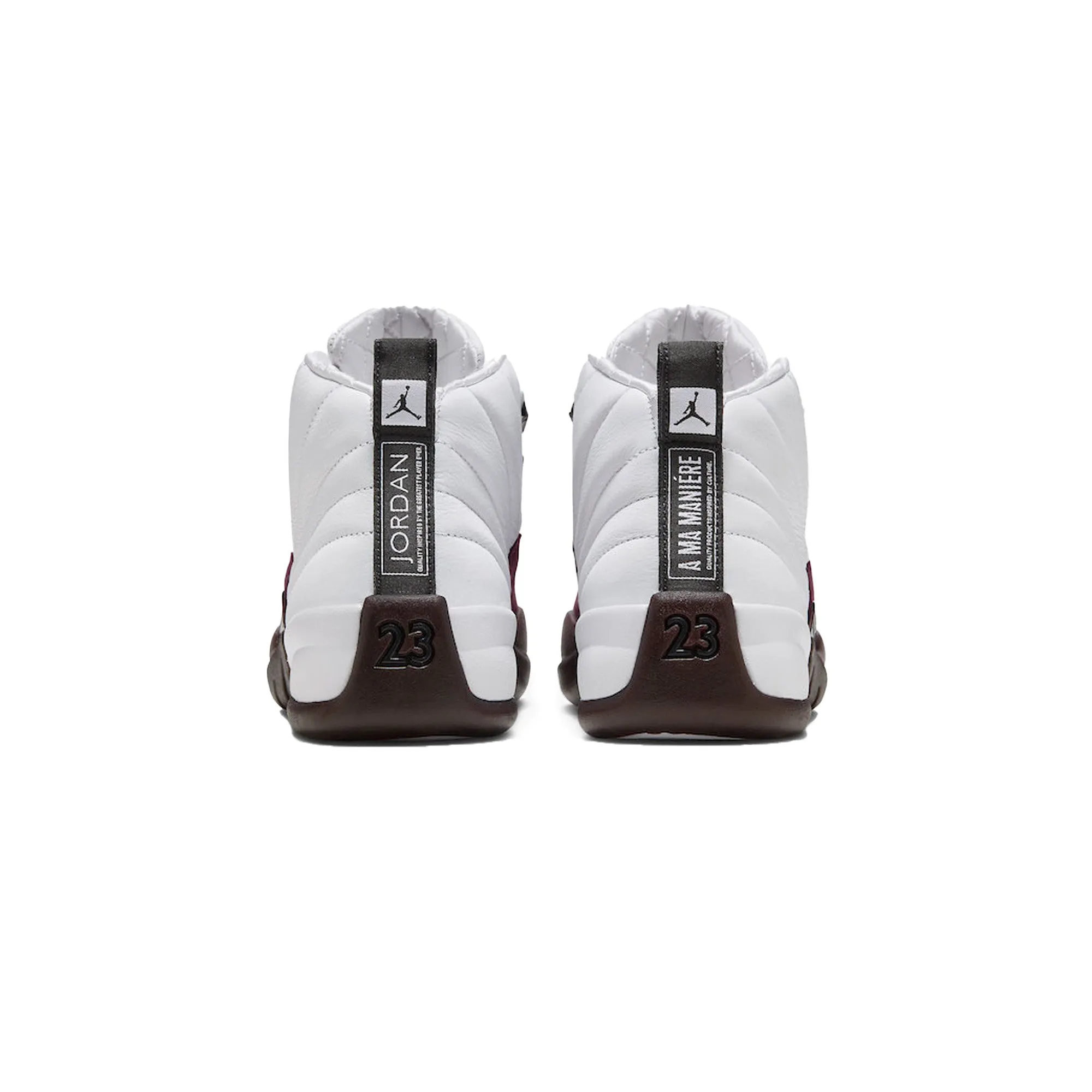 Air Jordan 12 x A Ma Maniere 'Burgundy White' W (2023)