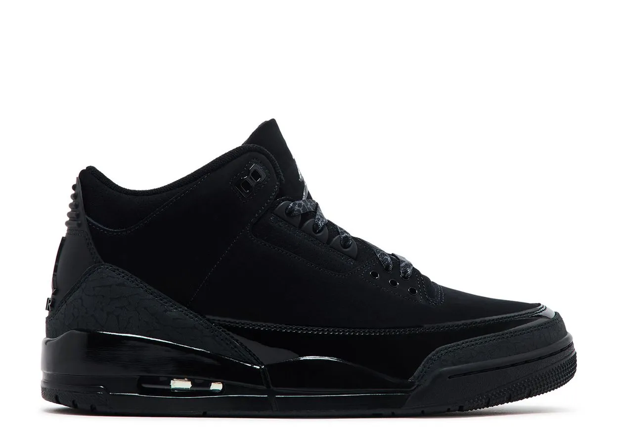 Air Jordan 3 Retro 'Black Cat' (2025)
