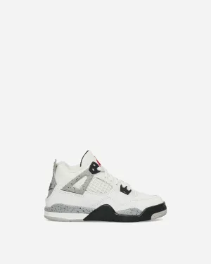 Air Jordan 4 (PS) Sneakers White Cement