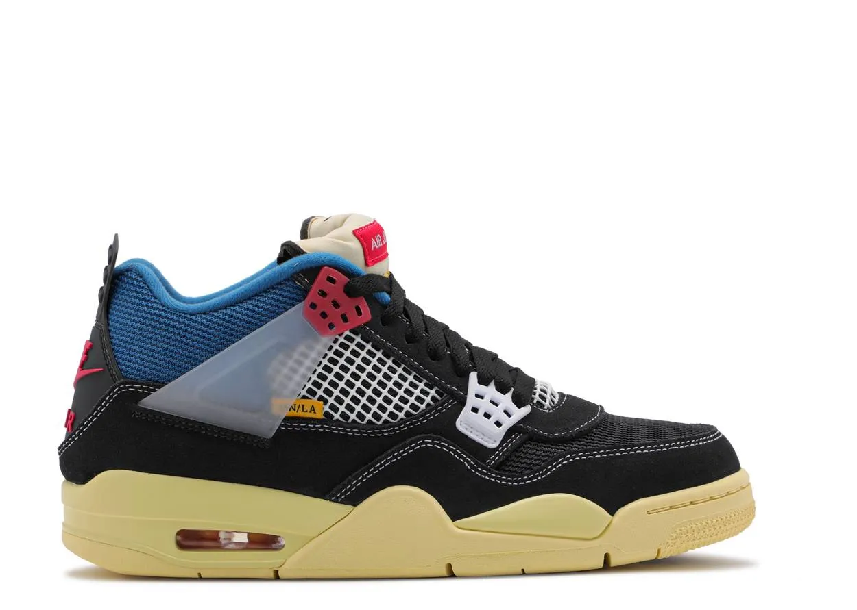 Air Jordan 4 Retro x Union 'Off Noir'