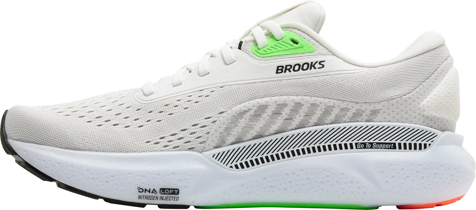 Brooks Adrenaline GTS 24 Mens Running Shoes - White