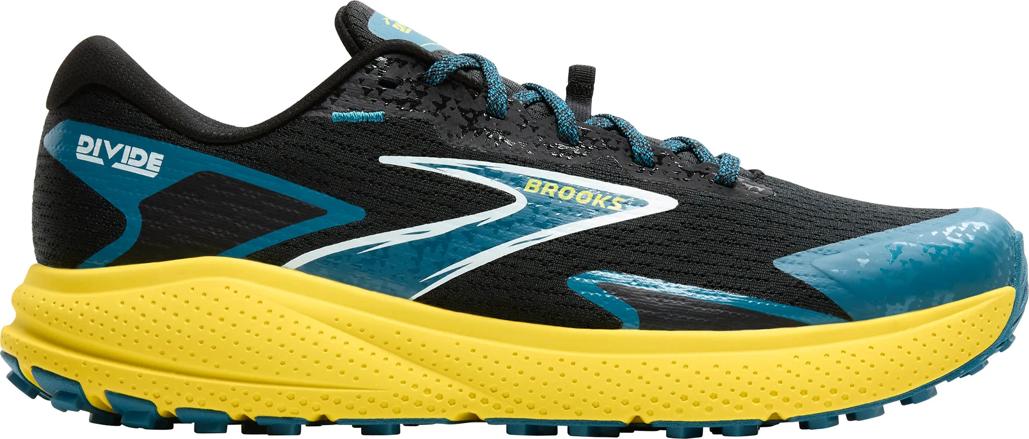 Brooks Divide 5 Mens Trail Running Shoes - Black