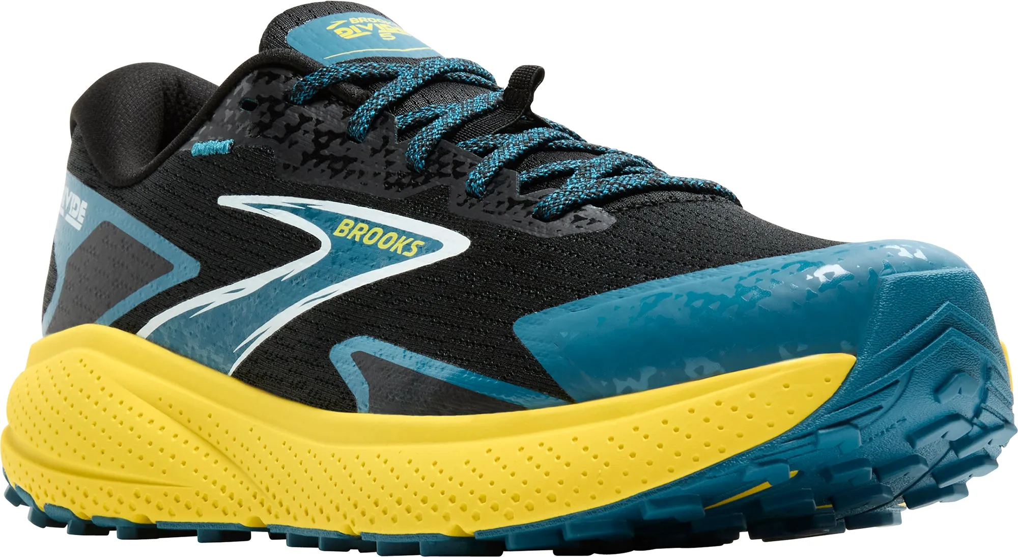 Brooks Divide 5 Mens Trail Running Shoes - Black