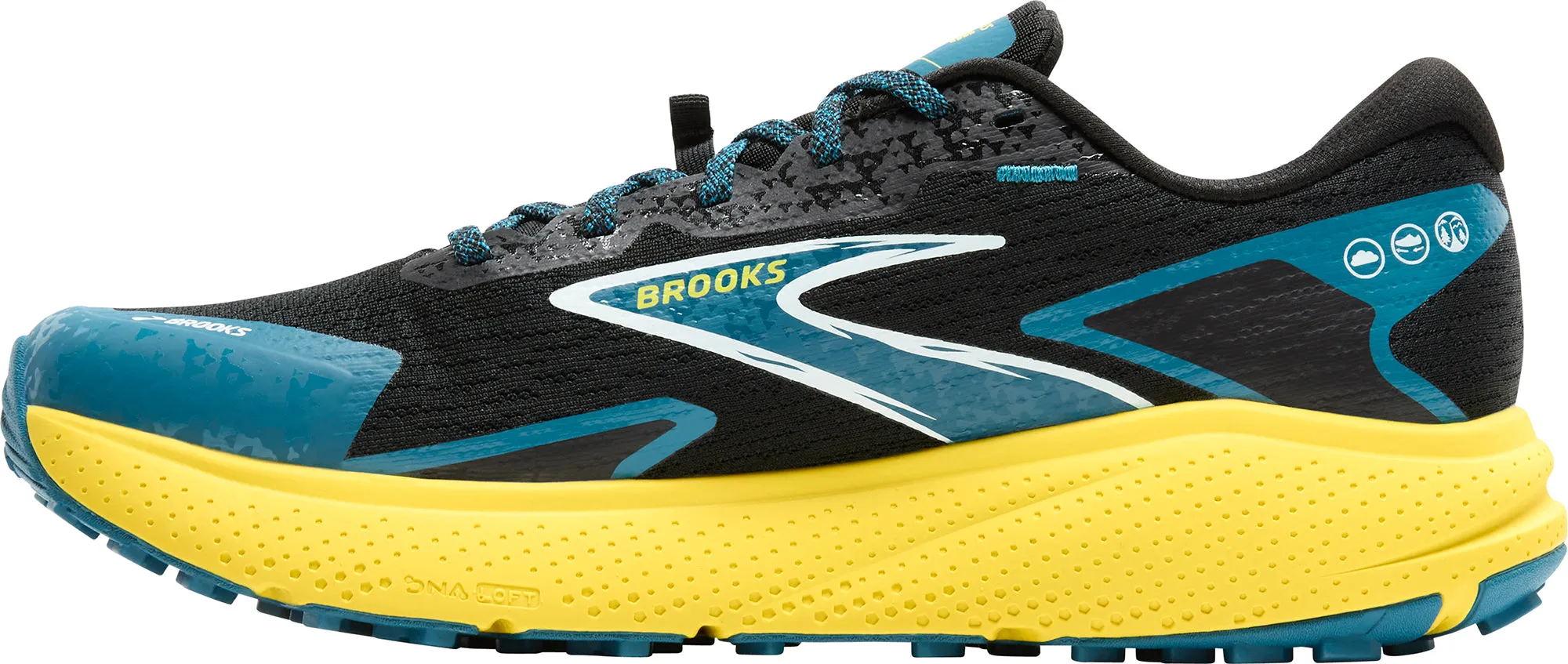 Brooks Divide 5 Mens Trail Running Shoes - Black