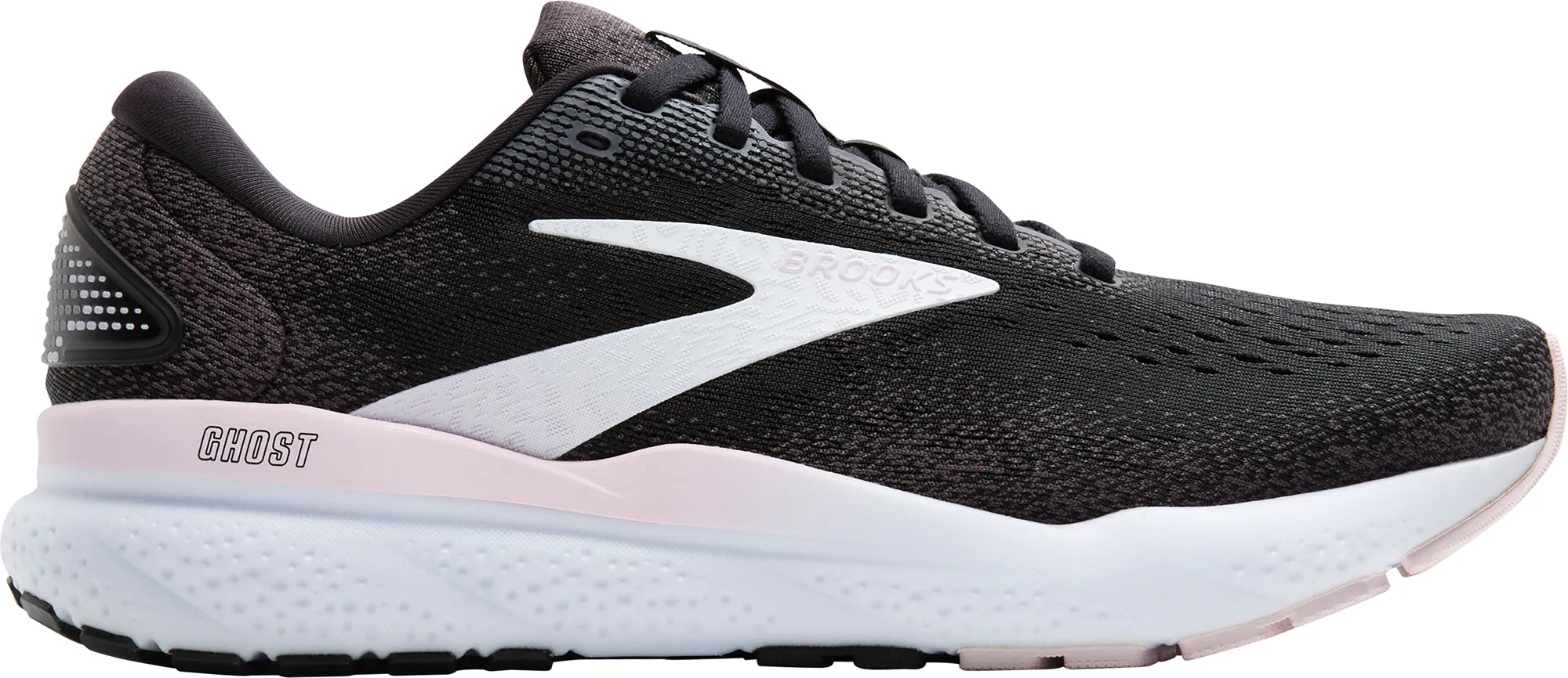 Brooks Ghost 16 Womens Running Shoes - Black