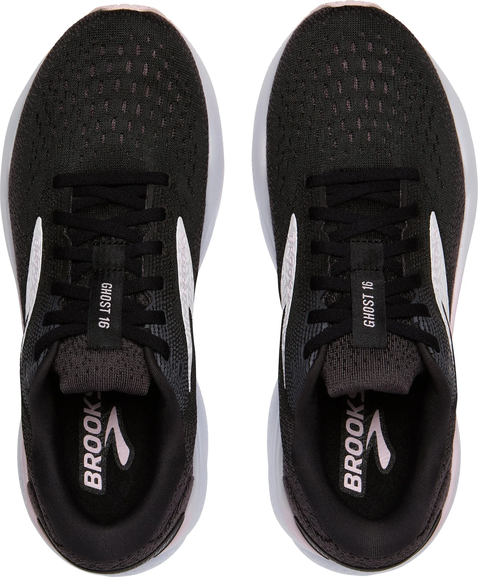 Brooks Ghost 16 Womens Running Shoes - Black