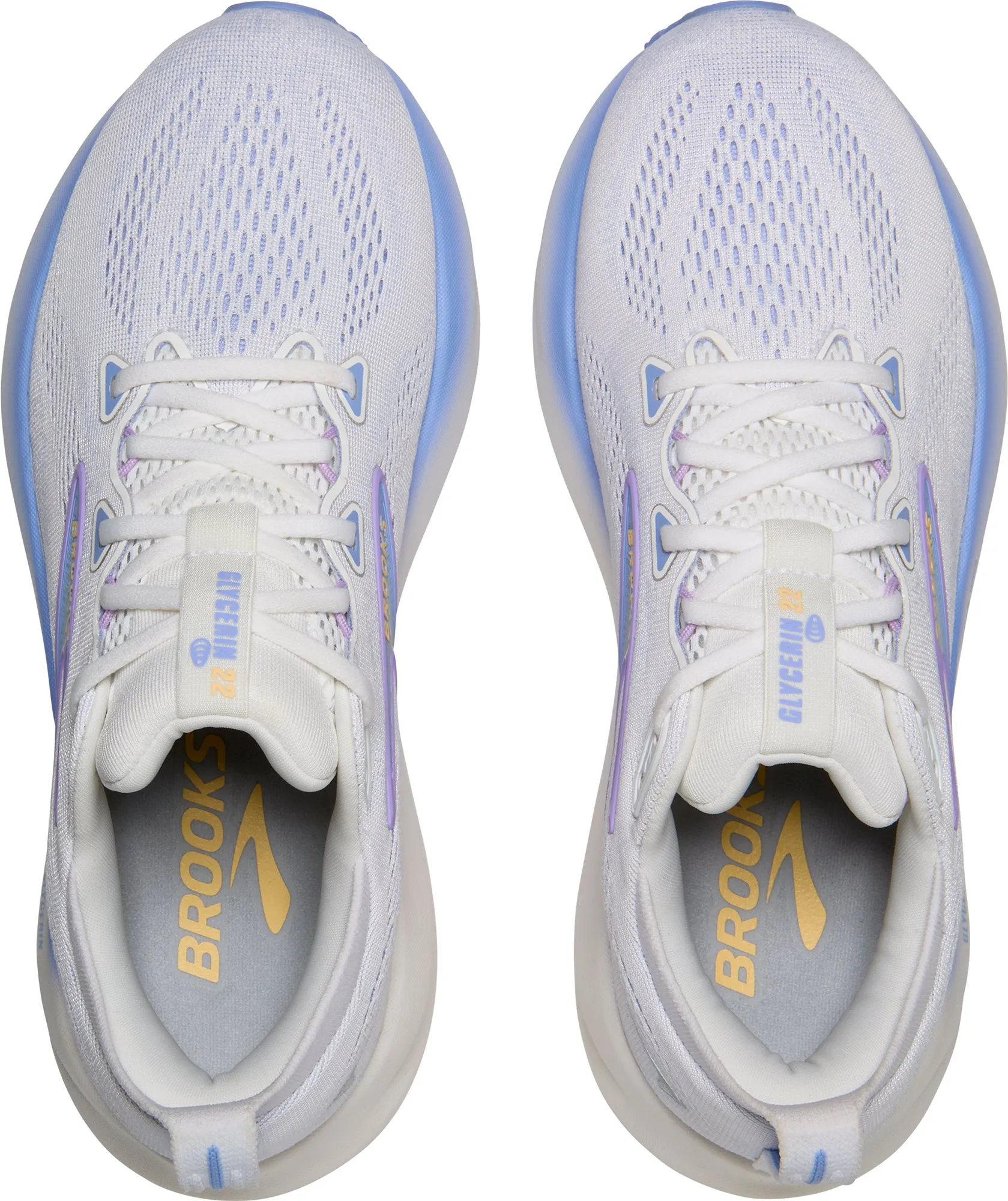 Brooks Glycerin 22 Womens Running Shoes - White