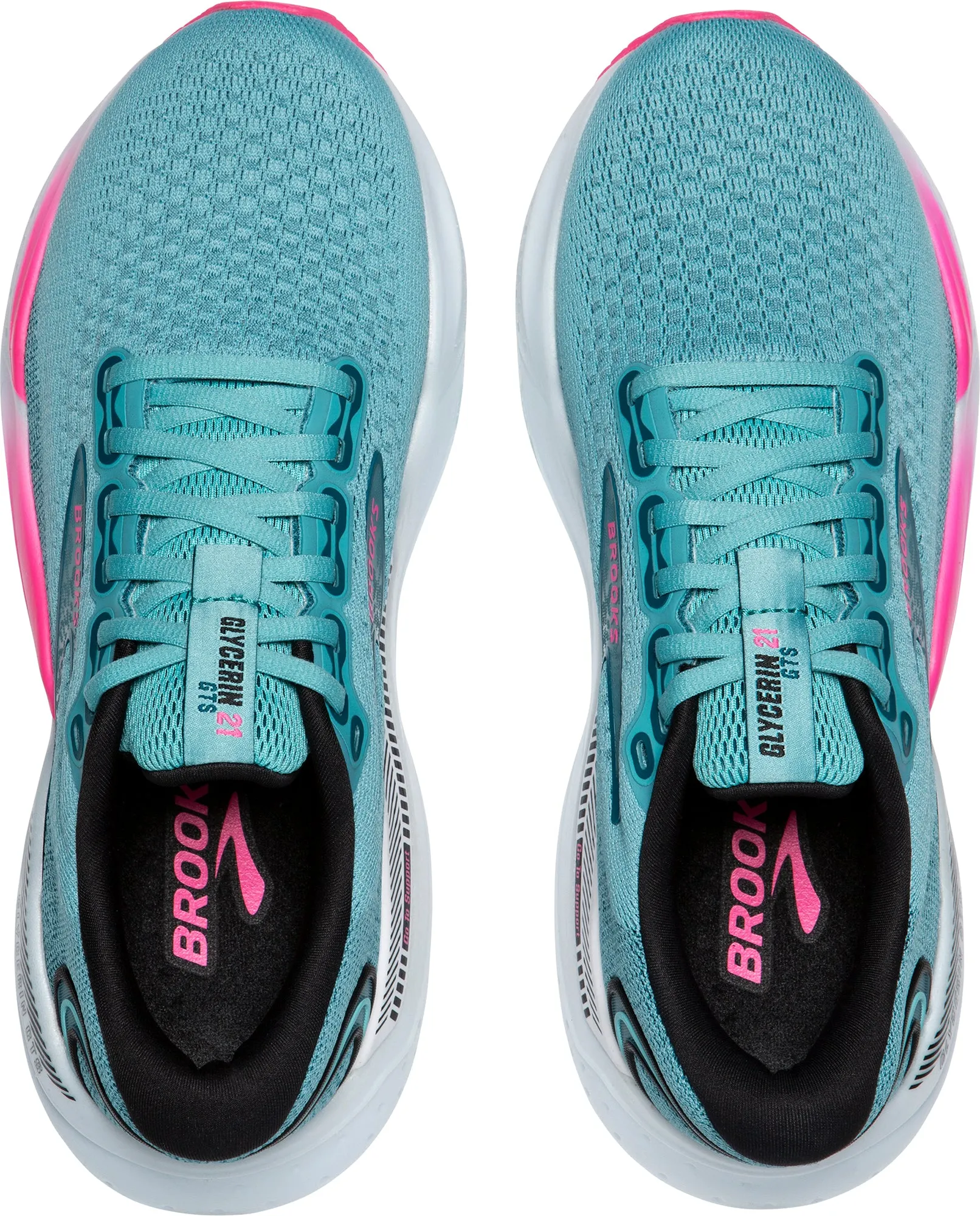 Brooks Glycerin GTS 21 Womens Running Shoes - Blue