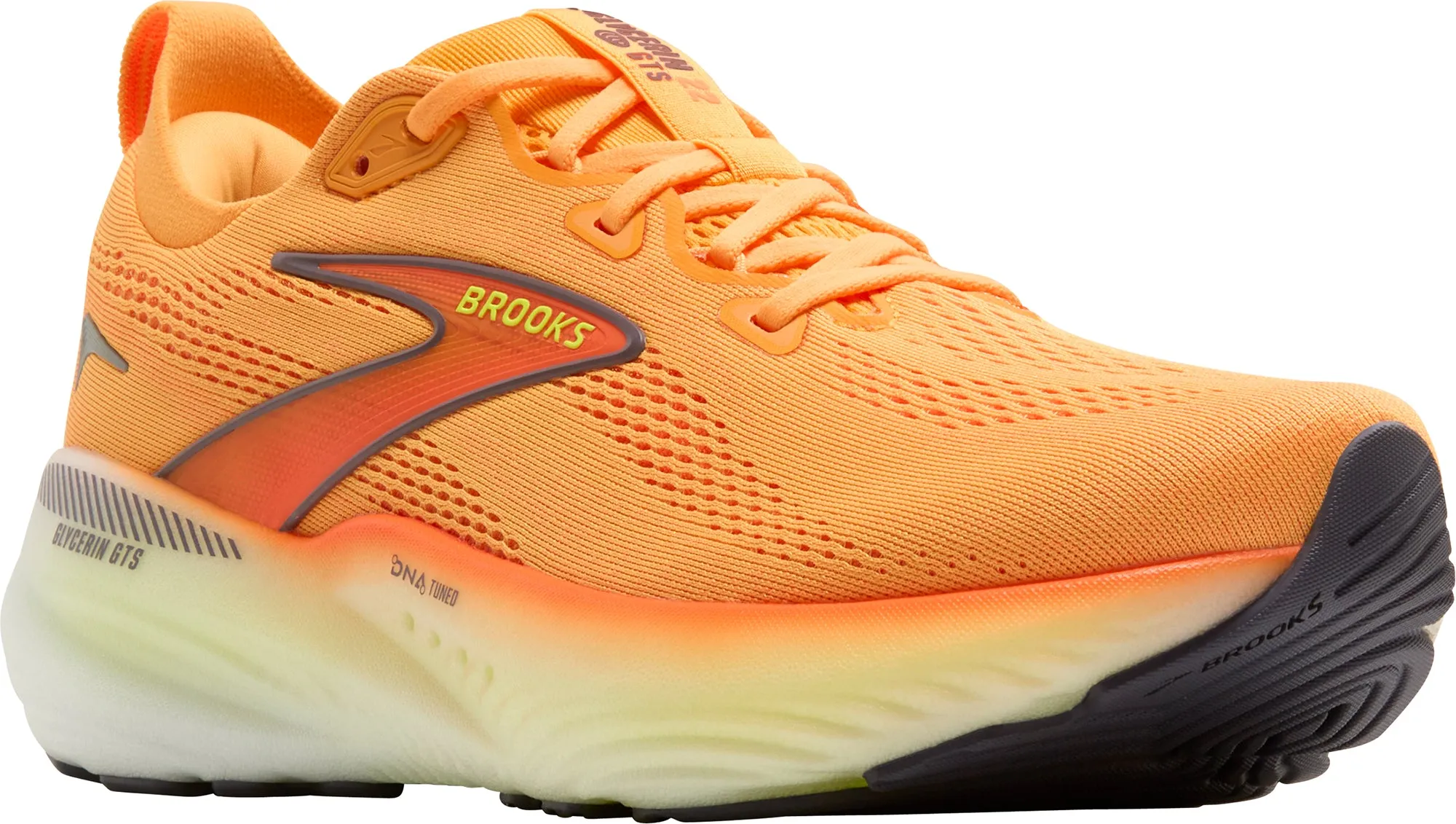 Brooks Glycerin GTS 22 Mens Running Shoes - Orange