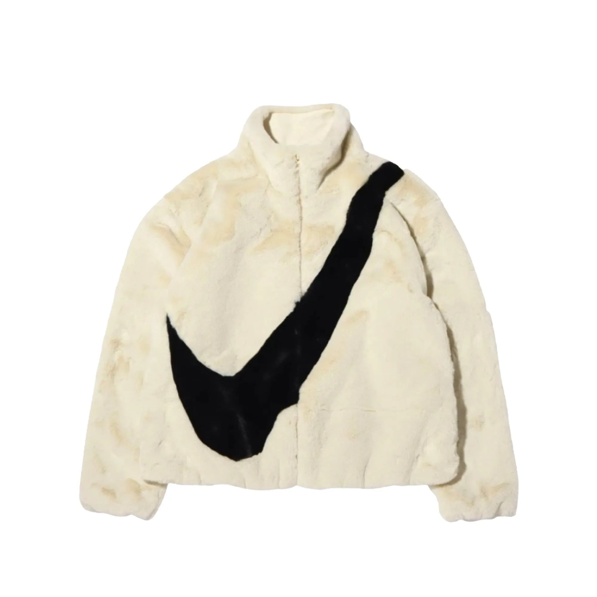 Faux Fur Jacket 'Fossil Black' W