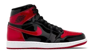 JORDAN 1 HIGH BRED PATENT
