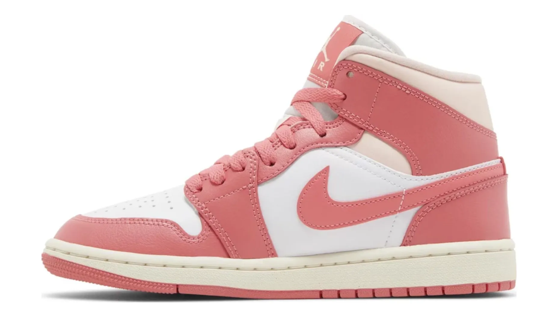 JORDAN 1 MID STRAWBERRIES AND CREAM (WOMEN'S)