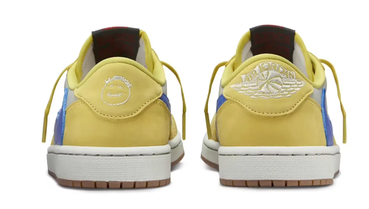JORDAN 1 RETRO LOW OG SP TRAVIS SCOTT CANARY (W)