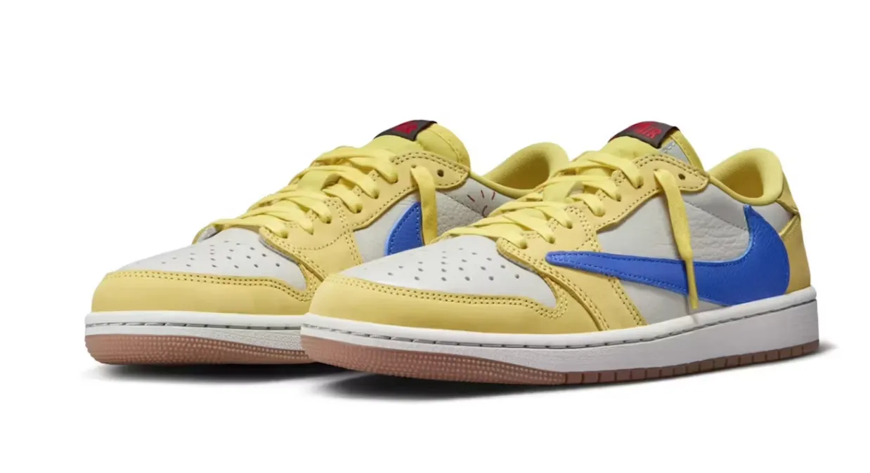 JORDAN 1 RETRO LOW OG SP TRAVIS SCOTT CANARY (W)