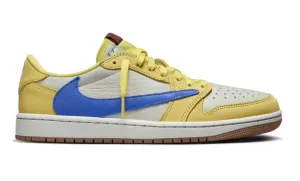 JORDAN 1 RETRO LOW OG SP TRAVIS SCOTT CANARY (W)