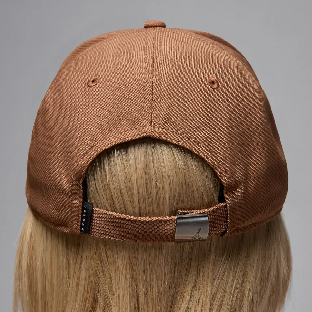 jordan Jordan Rise Cap Structured Curved Bill Metal Jumpman Strapback