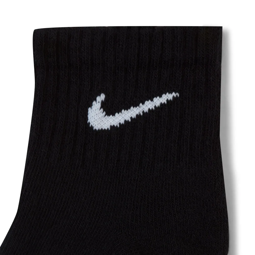 nike 3 Pack Unisex Everyday Cushioned Quarter