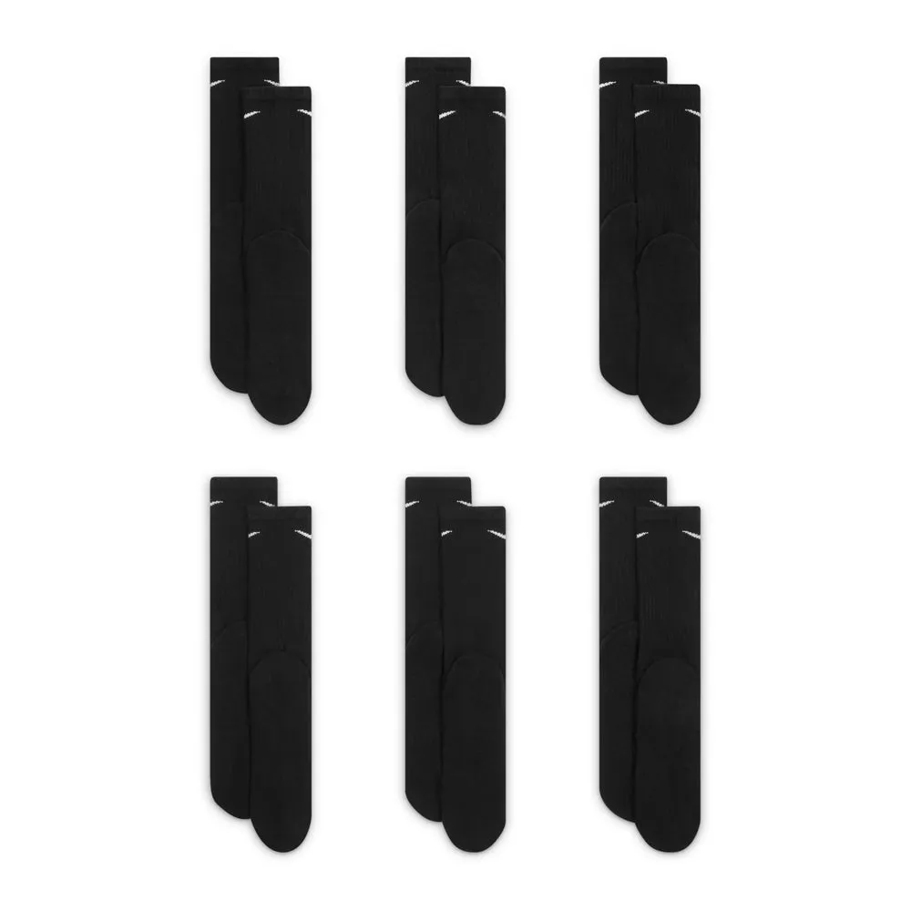 nike 6 Pack Unisex Everyday Cushioned Crew