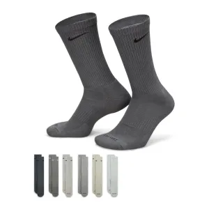 nike 6 Pack Unisex Everyday Plus Cushioned Crew
