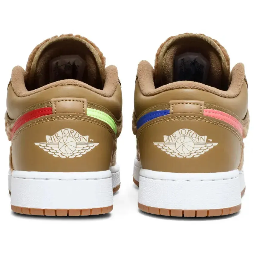 Nike Air Jordan 1 Low Utility GS 'Teddy Bear'