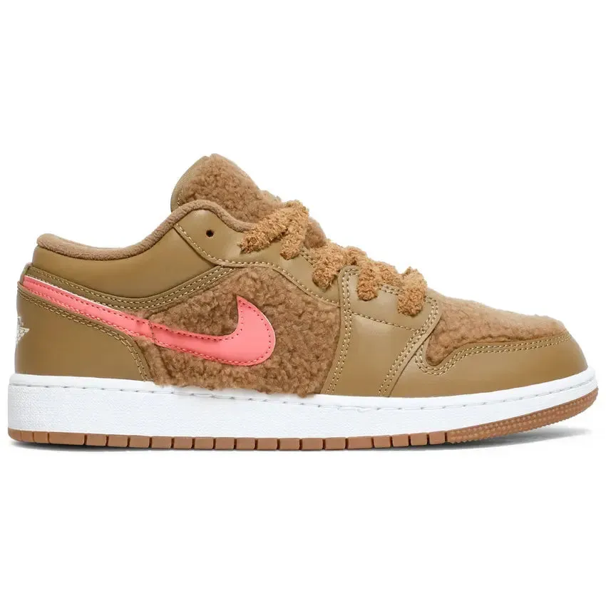Nike Air Jordan 1 Low Utility GS 'Teddy Bear'