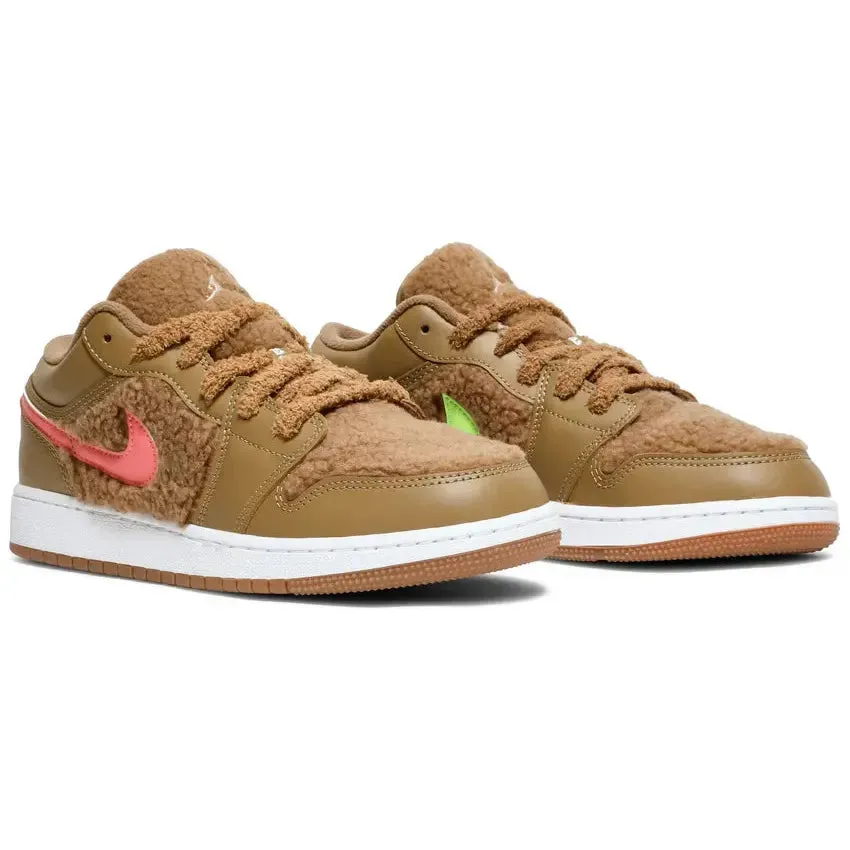 Nike Air Jordan 1 Low Utility GS 'Teddy Bear'