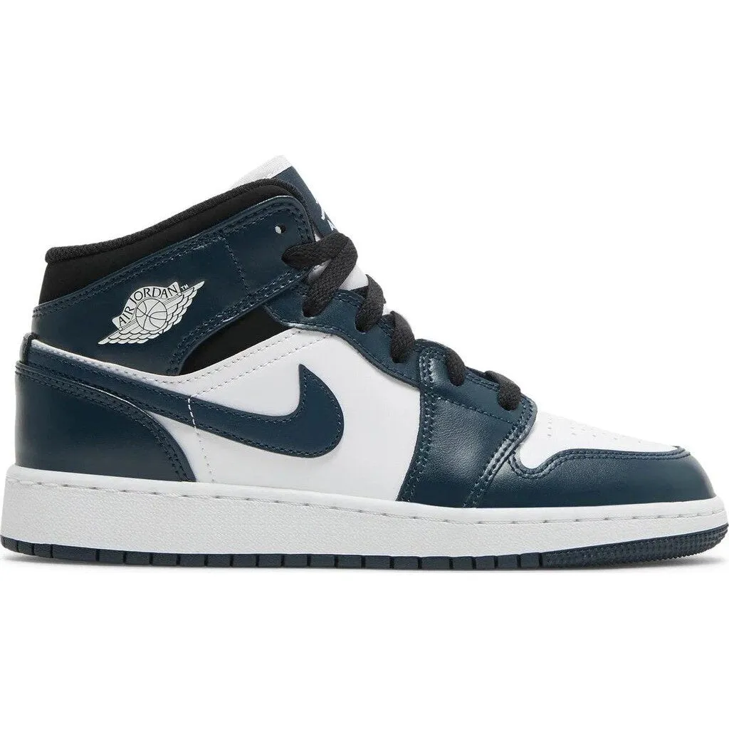 Nike Air Jordan 1 Mid 'Armory Navy' GS