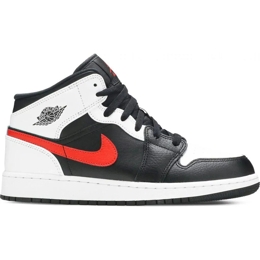 Nike Air Jordan 1 Mid 'Chile Red' GS