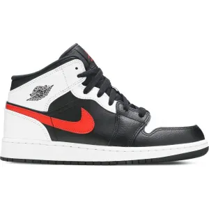 Nike Air Jordan 1 Mid 'Chile Red' GS