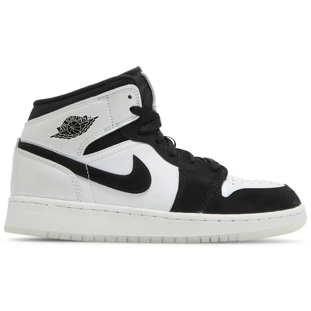 Nike Air Jordan 1 Mid 'Diamond' GS