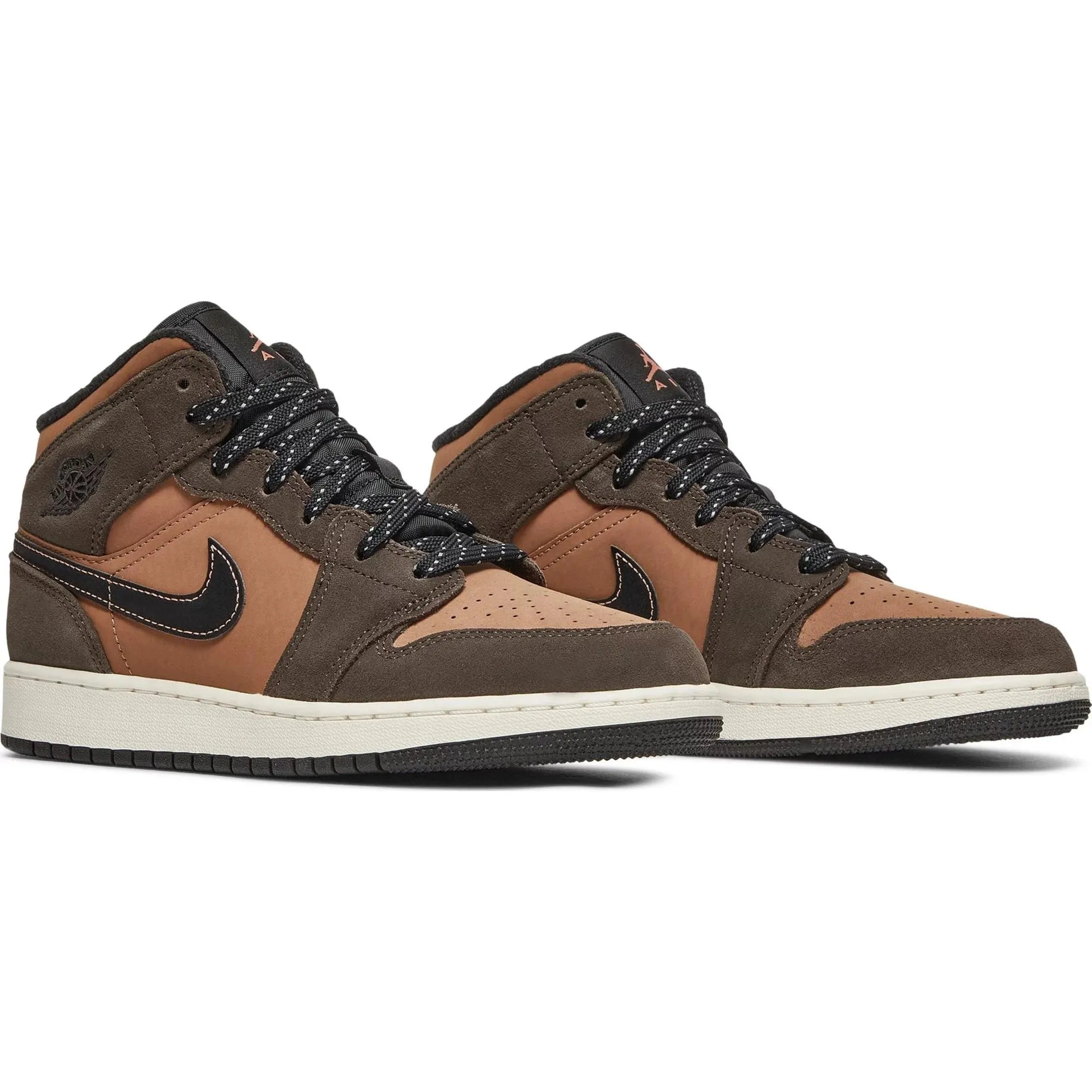 Nike Air Jordan 1 Mid SE GS 'Earth Tone'