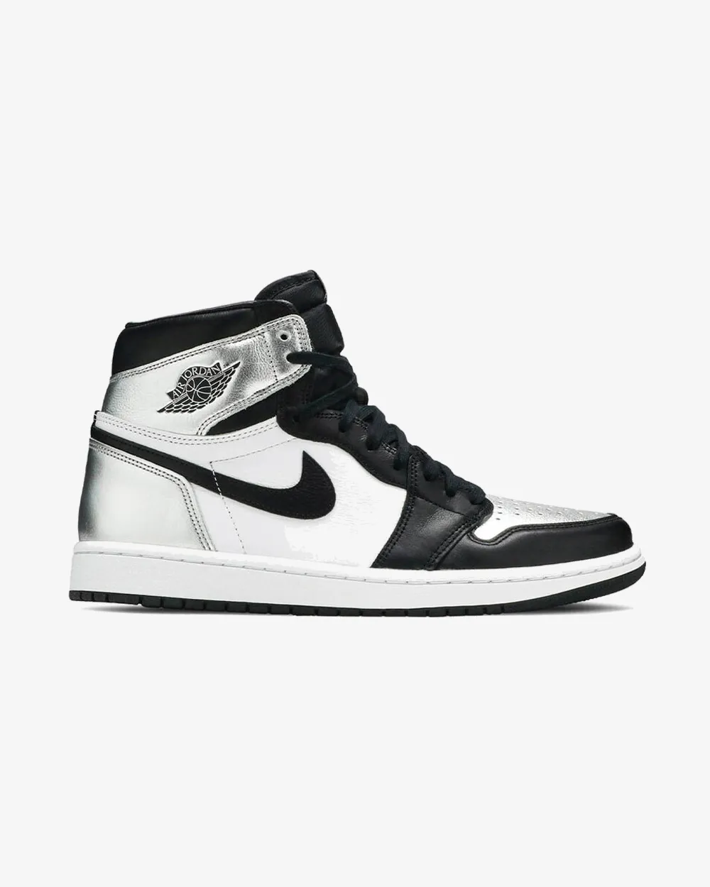 NIKE AIR JORDAN1 HIGH SILVER TOE WMNS