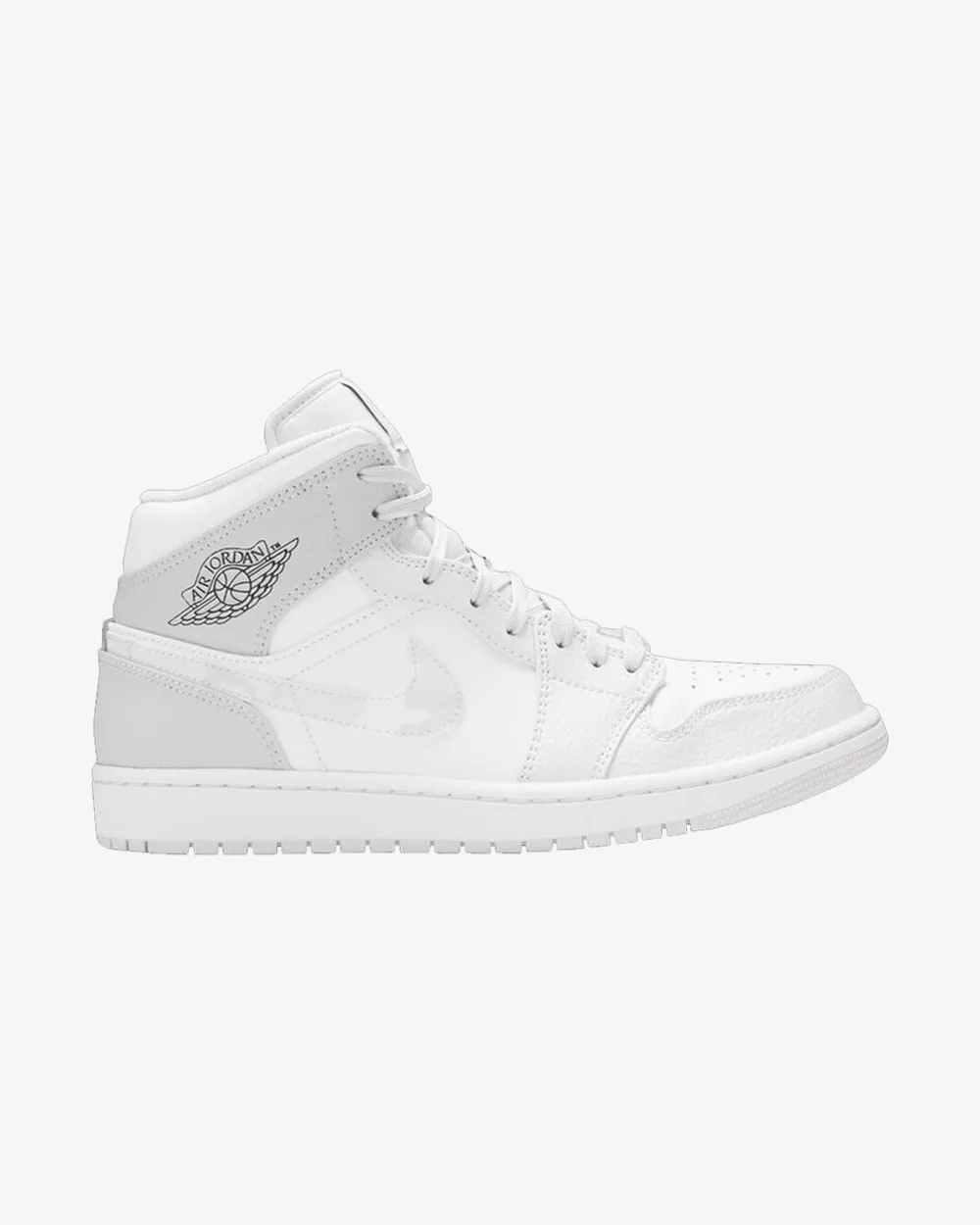 NIKE AIR JORDAN1 MID GS WHITE CAMO