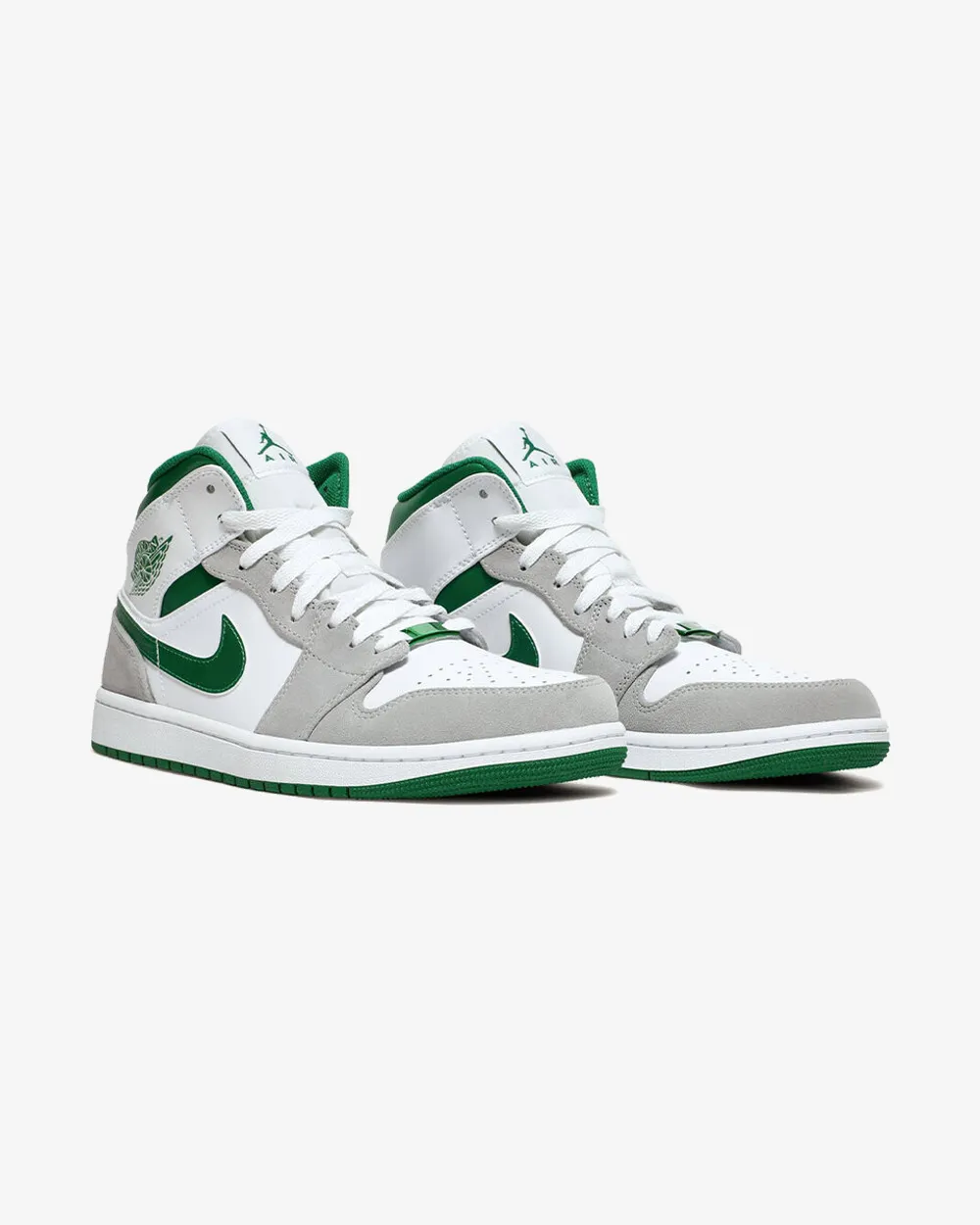 NIKE AIR JORDAN1 MID SE GREY GREEN (NEW)
