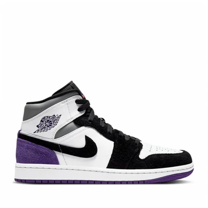 NIKE AIR JORDAN1 MID SE VARSITY PURPLE UNION US8.5M / US10W / EU42