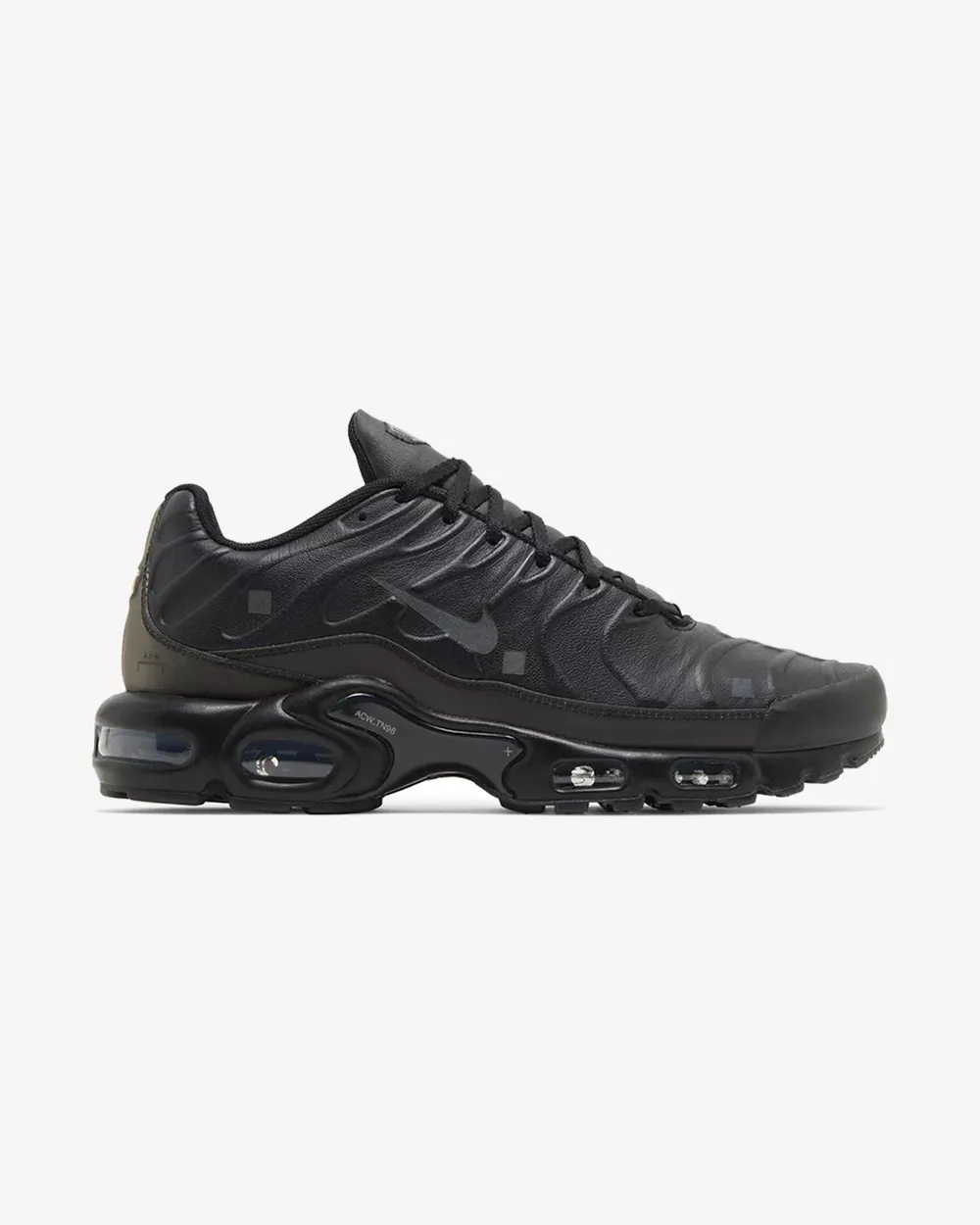 NIKE AIR MAX PLUS X A COLD WALL ACW BLACK