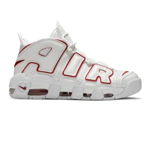 Nike Air More Uptempo 'White Varsity Red Outline' (2021)