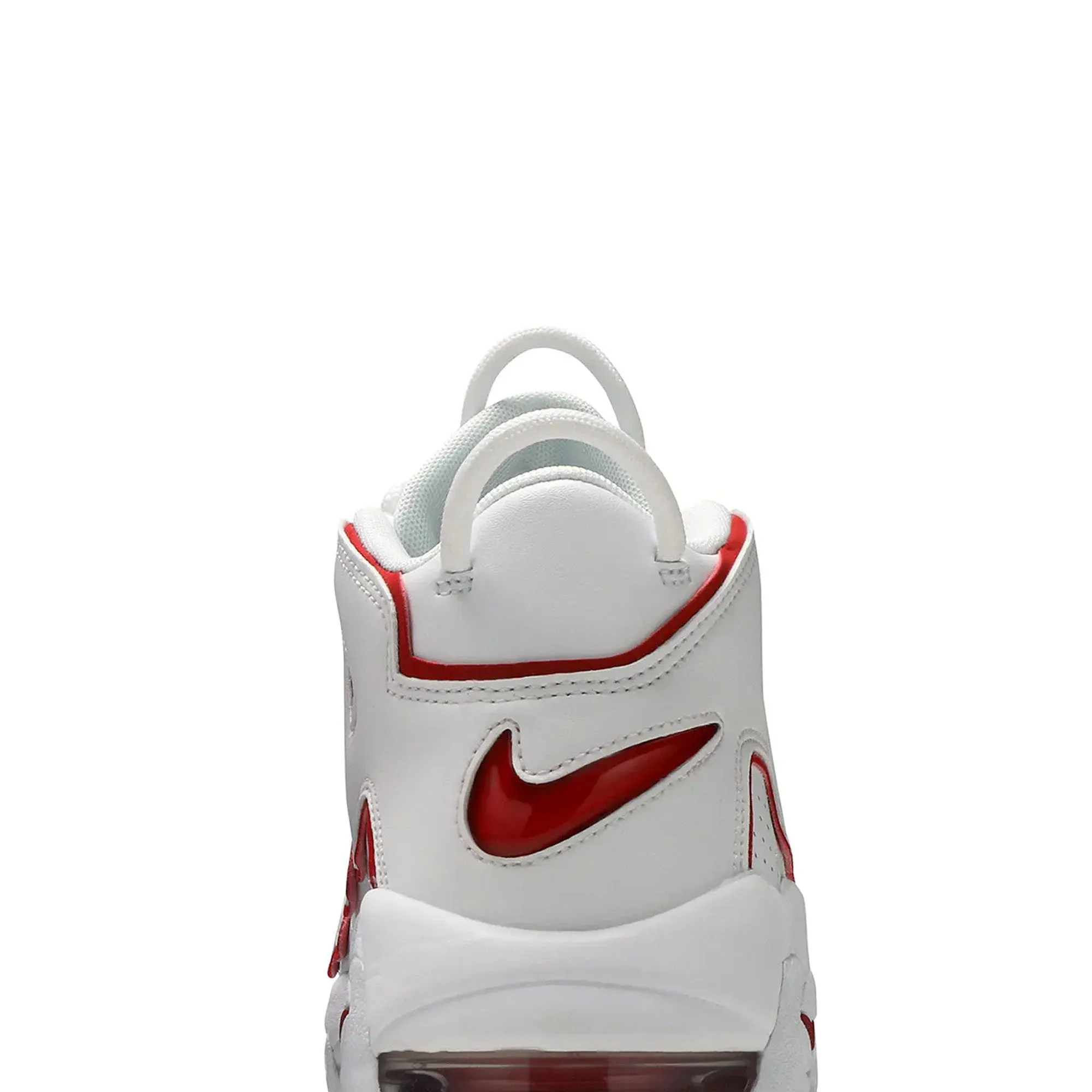 Nike Air More Uptempo 'White Varsity Red Outline' (2021)