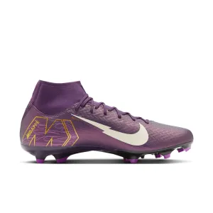 Nike Air Zoom Mercurial Superfly 10 Academy KM Firm Ground FG/MG Soccer Cleat - Grand Purple/Pale Ivory