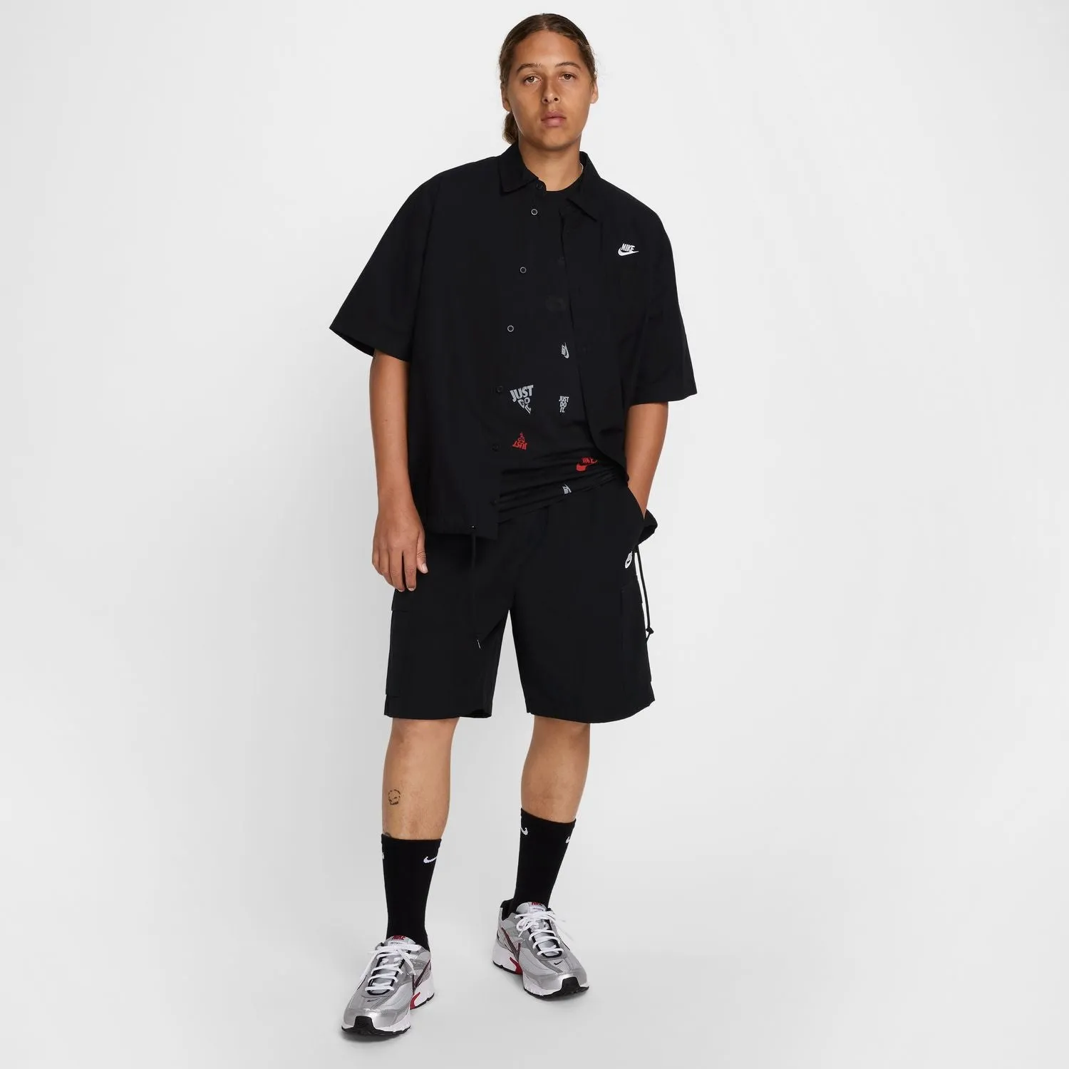 nike AOP Swoosh Tee - Mens