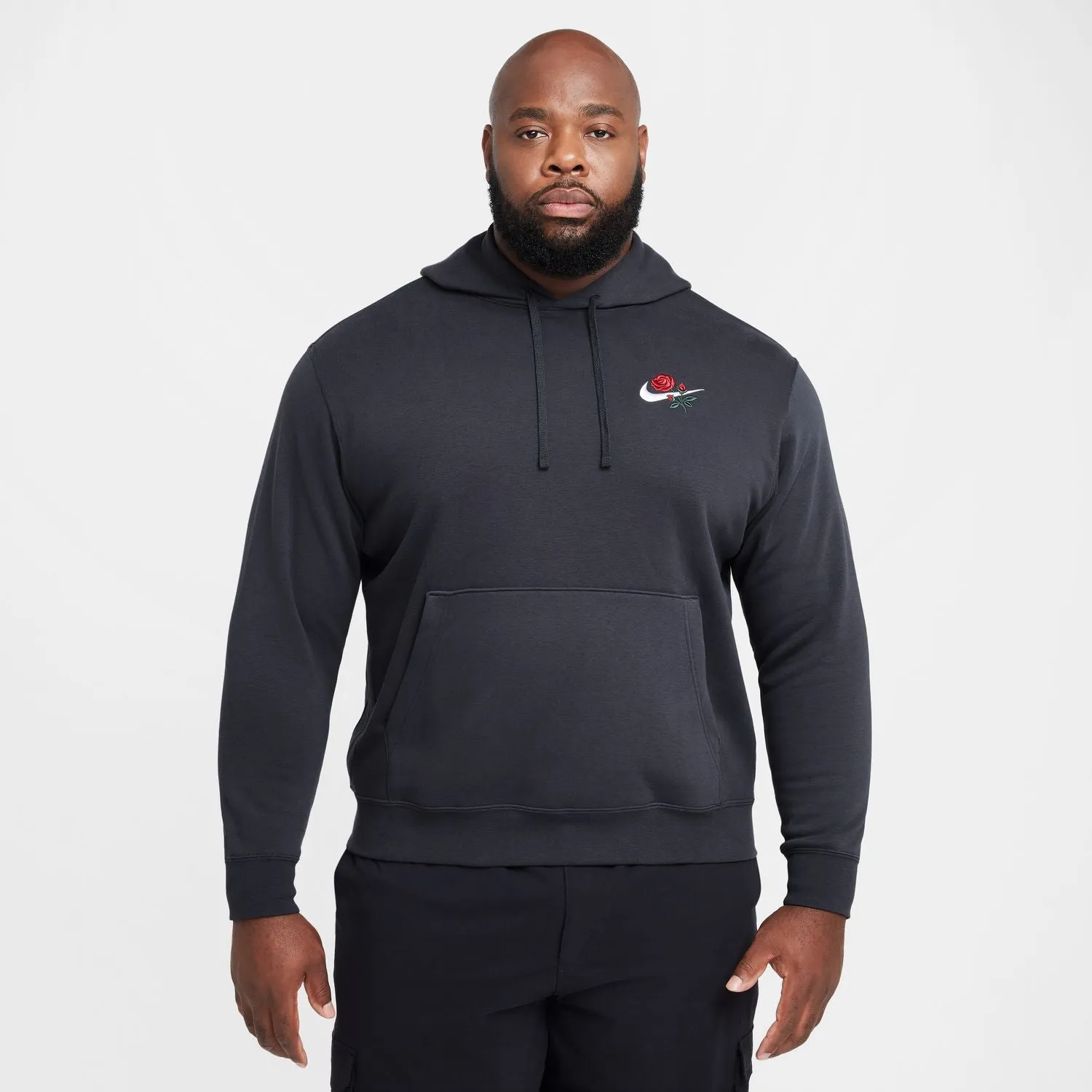 nike Club Fleece Rose Embroidered Hoody - Mens