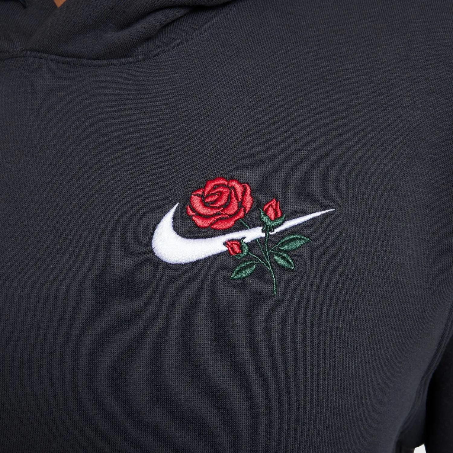 nike Club Fleece Rose Embroidered Hoody - Mens