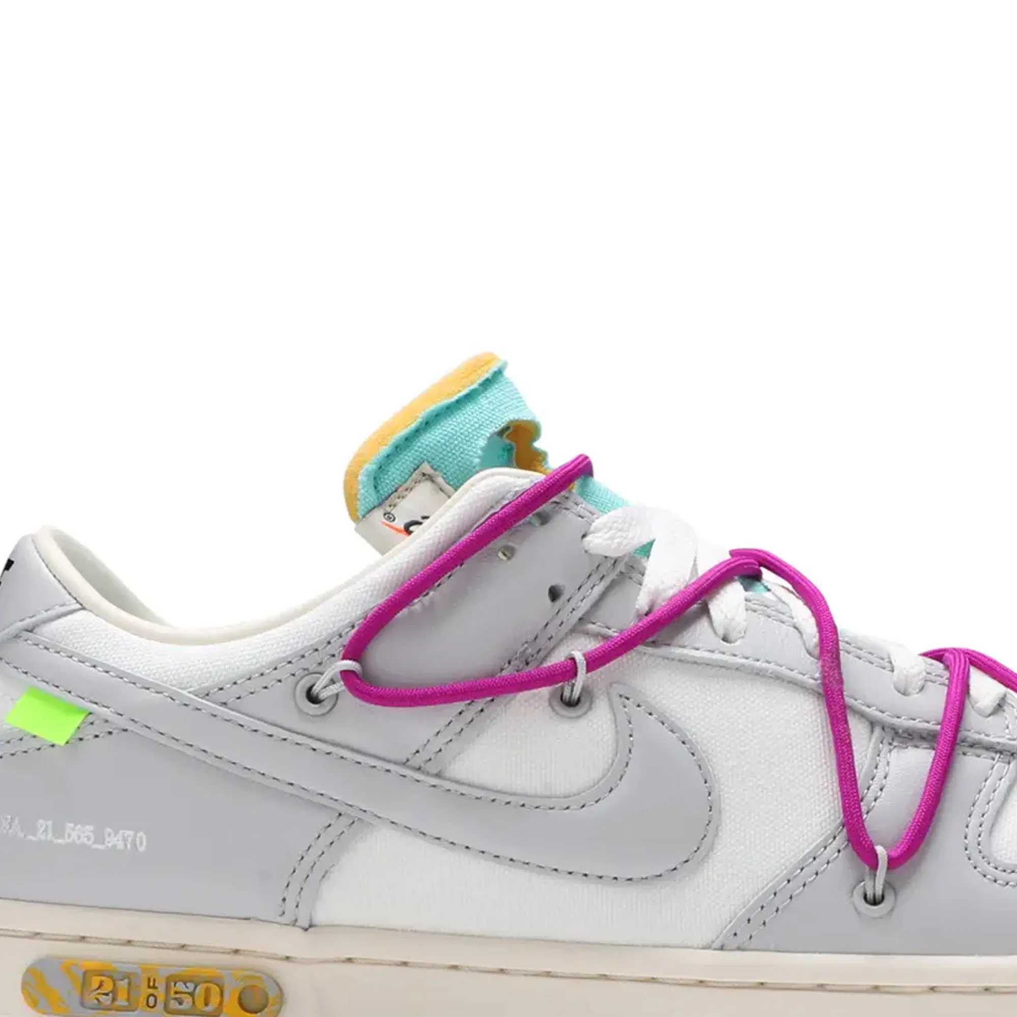 Nike Dunk Low 'Off-White Lot 21' (2021)