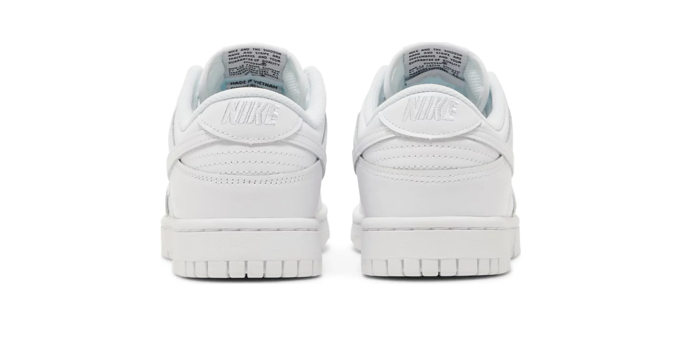 NIKE DUNK LOW TRIPLE WHITE