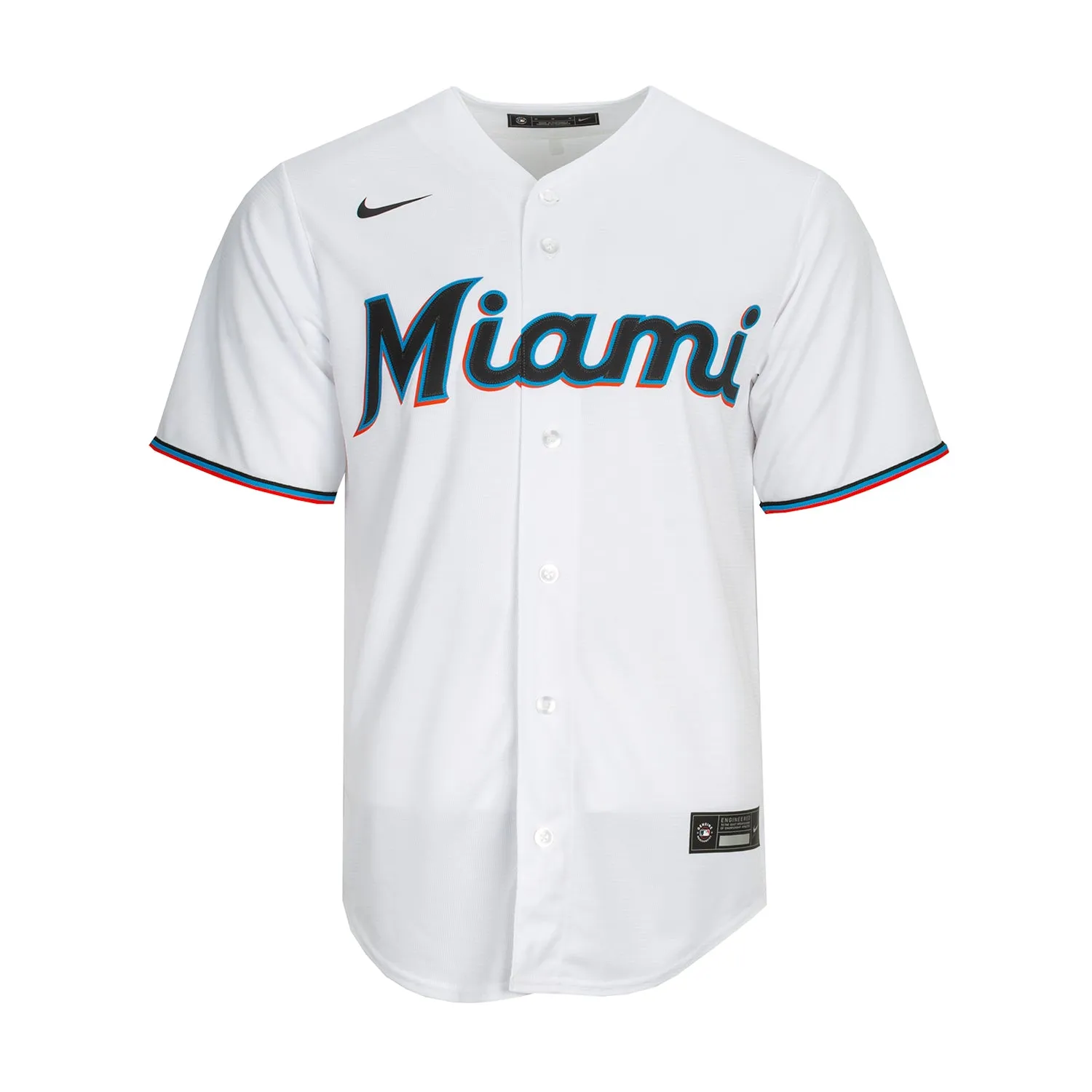 nike Marlins Nike Replica Home Jersey - Mens