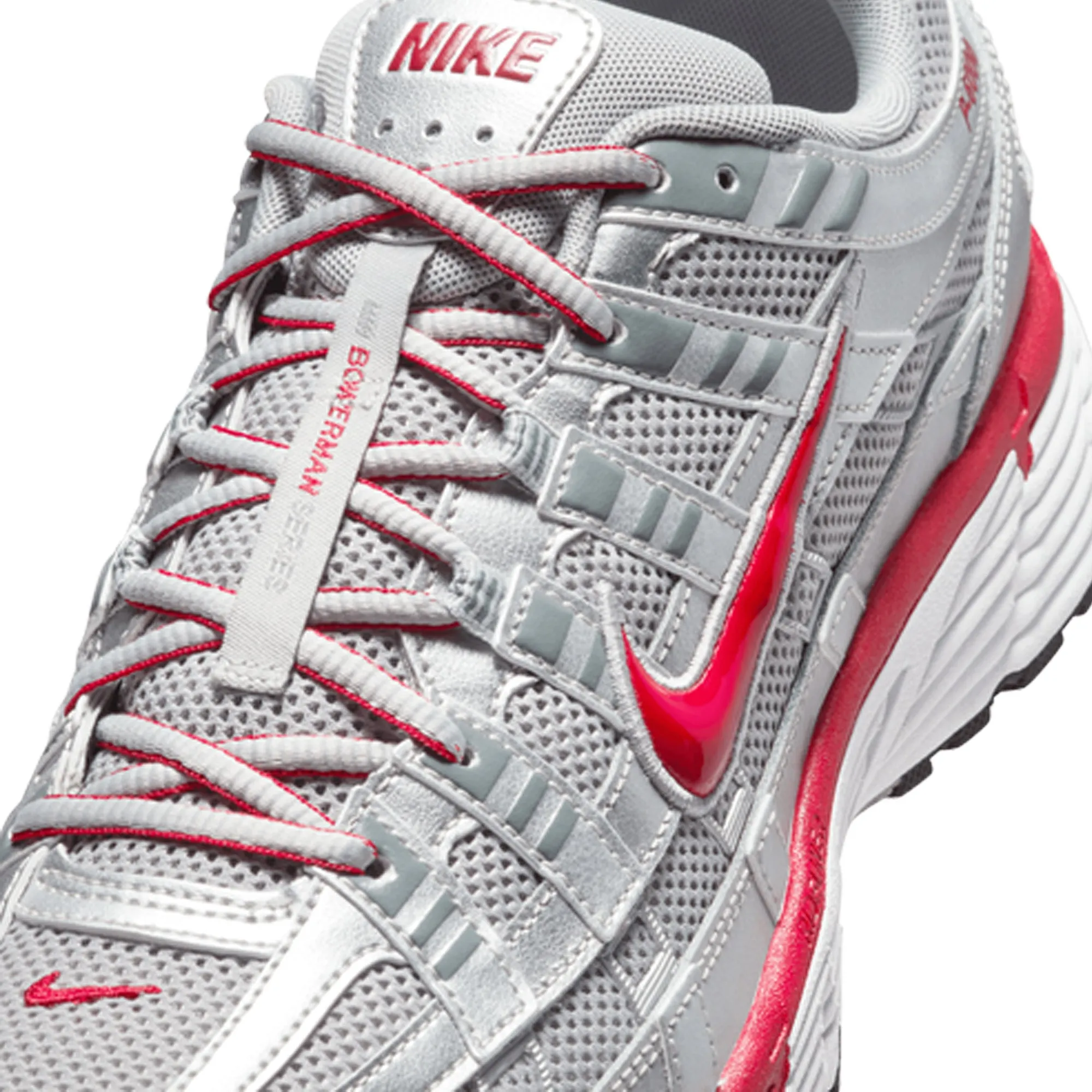 Nike P-6000 'Metallic Silver Gym Red' (2025)