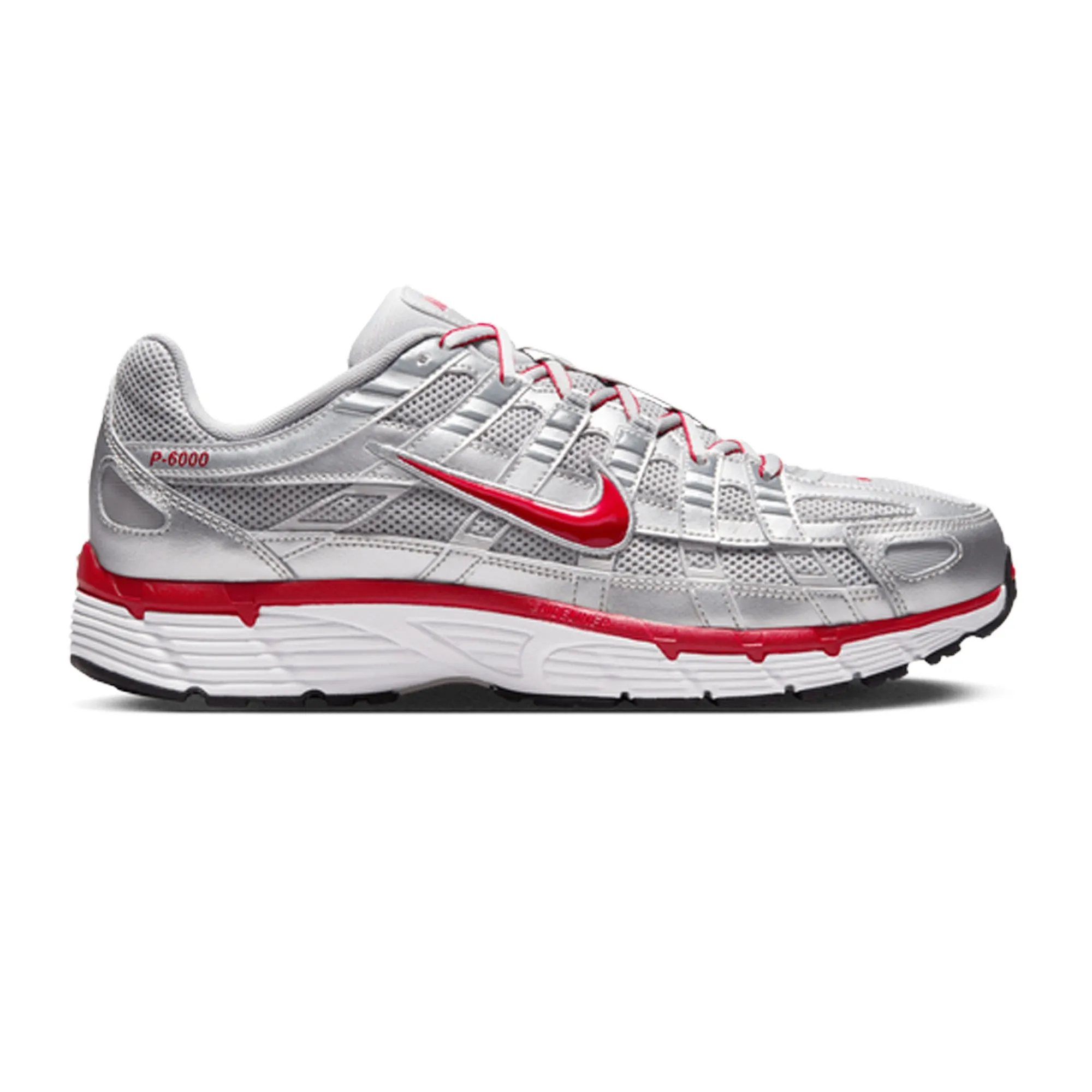 Nike P-6000 'Metallic Silver Gym Red' (2025)